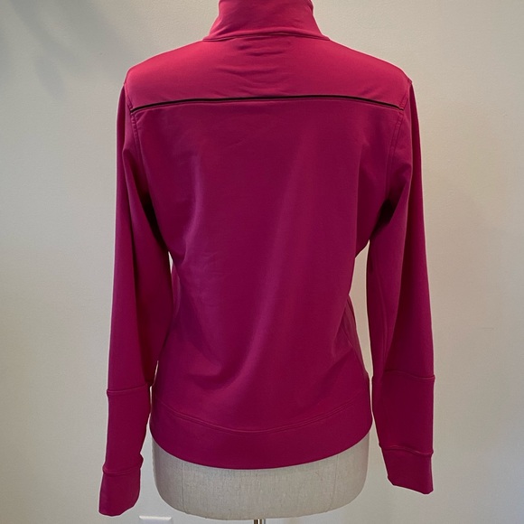 Nike Womens Hot Pink Full Zip Jacket / Track Jacket / Size M / Dri Fit - Picture 4 of 9